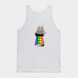 A safe space ship Tank Top